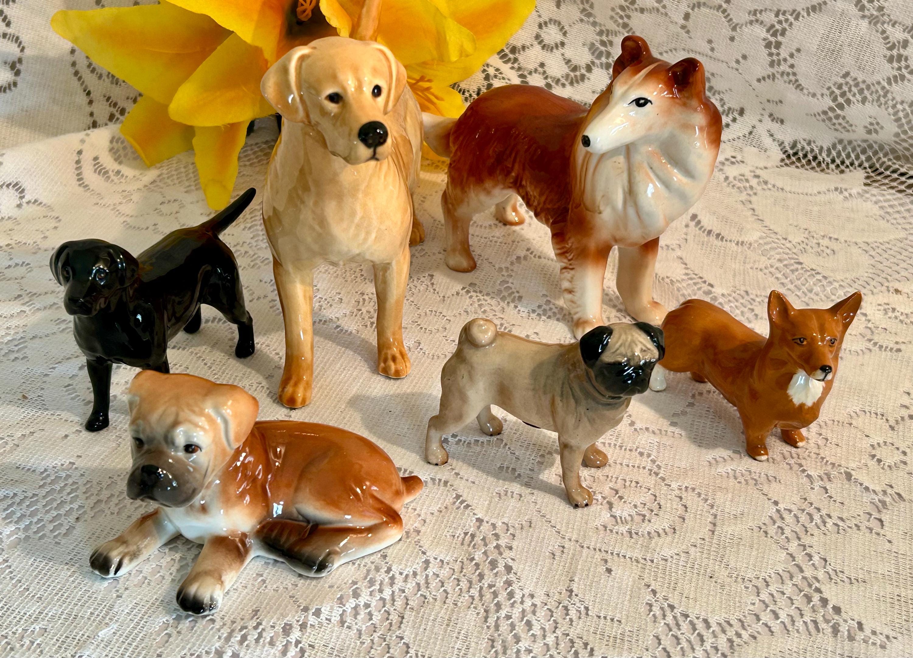 English Dogs-beswick Wendover Large Golden Labrador-melba Ware Collie ...