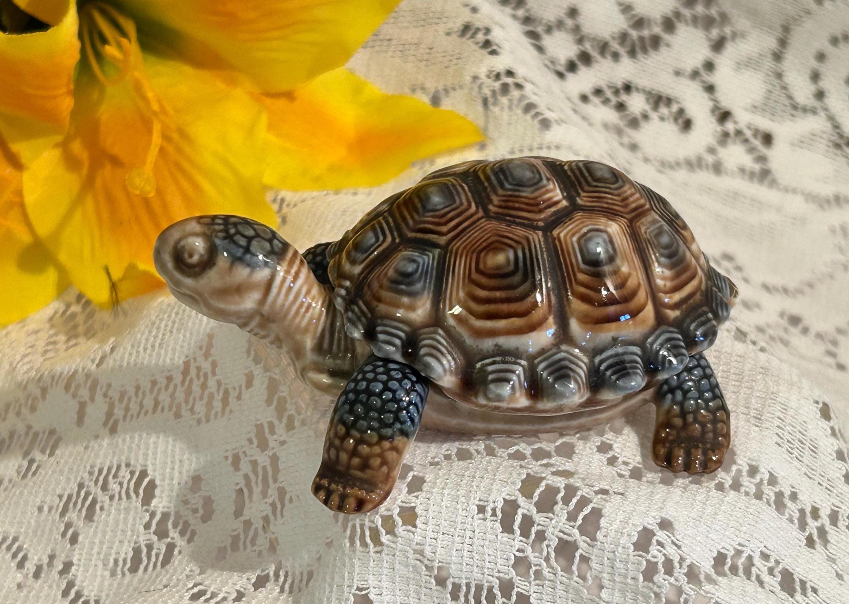 Wade Large Turtle Lidded Trinket Box Made in England Wade Turtle