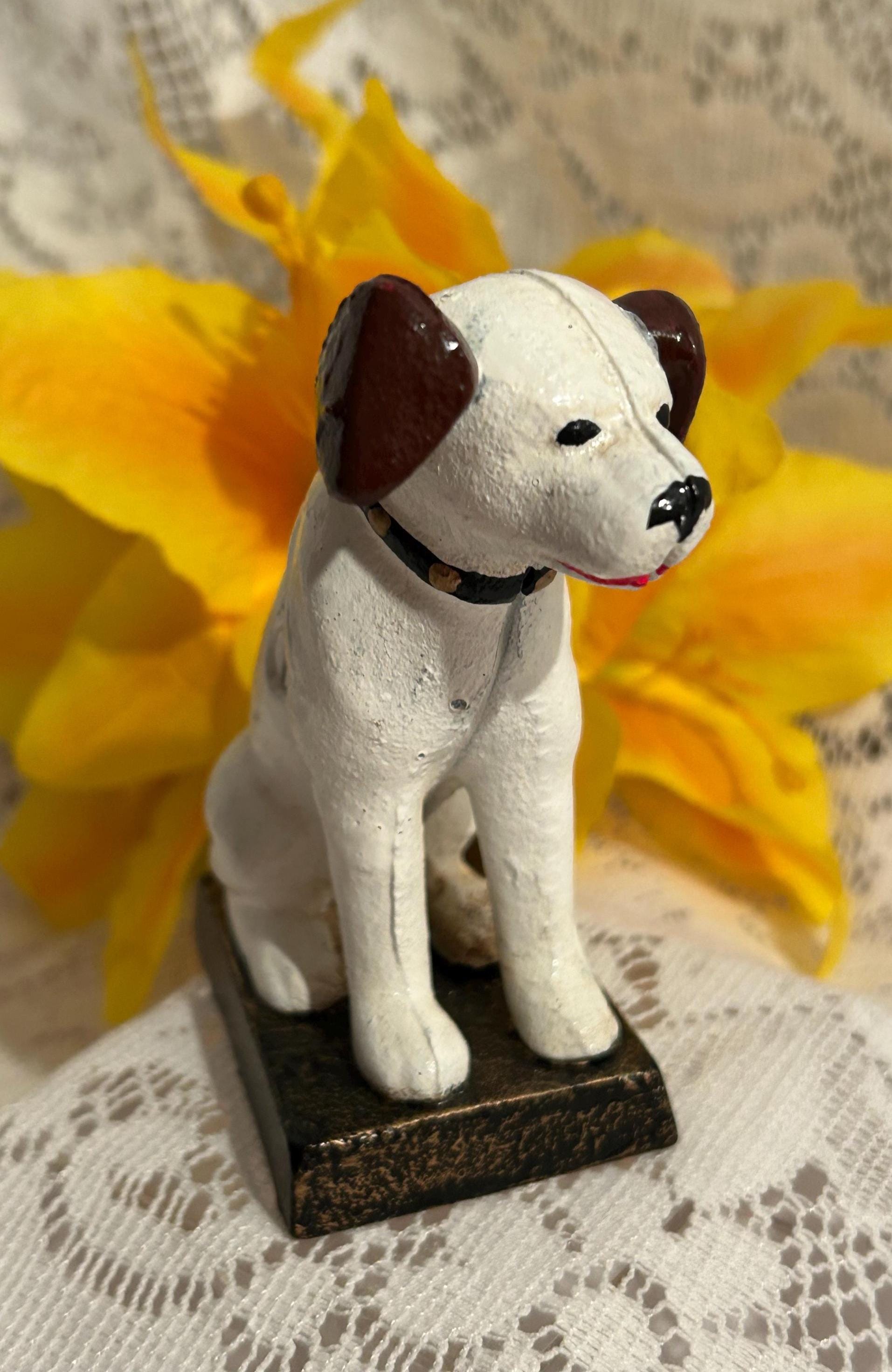 ホビー・楽器・アート respect Vintage Metal Tray RCA Victor Nipper the Dog His Master's Voice