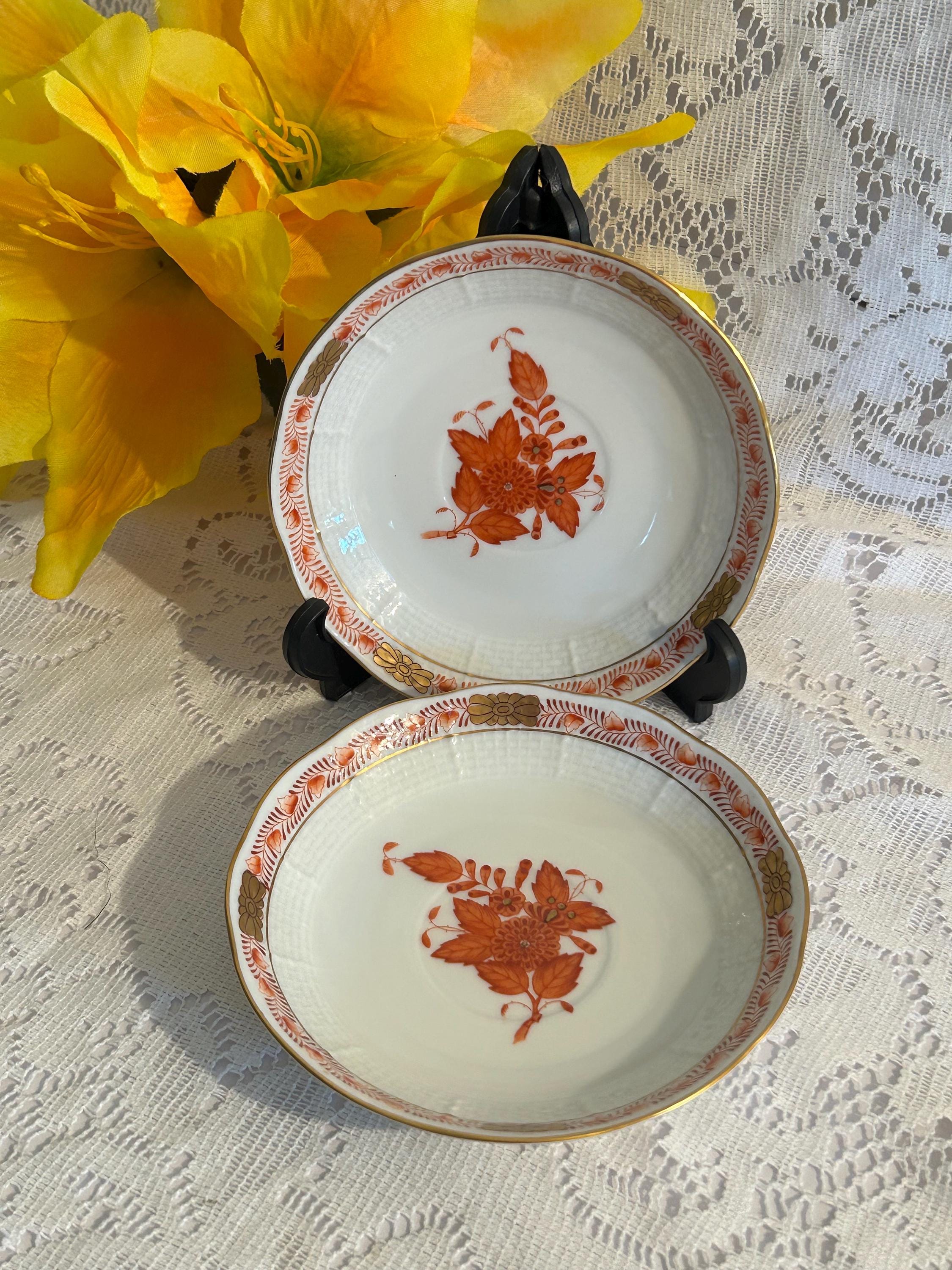Herend Demitasse Cup & Saucer 711 AOG Herend Demitasse Cup and