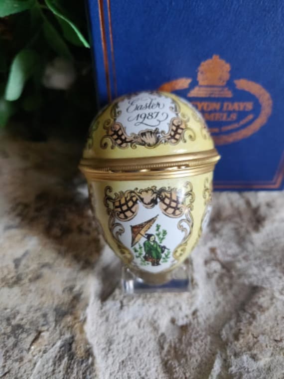 Easter 1987 Halcyon Days Enamels 