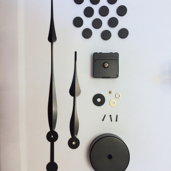 Large Wall Clock Kit- Choose your hand length