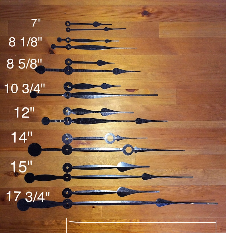 Large Wall Clock Kit With Raised Numbers Etsy