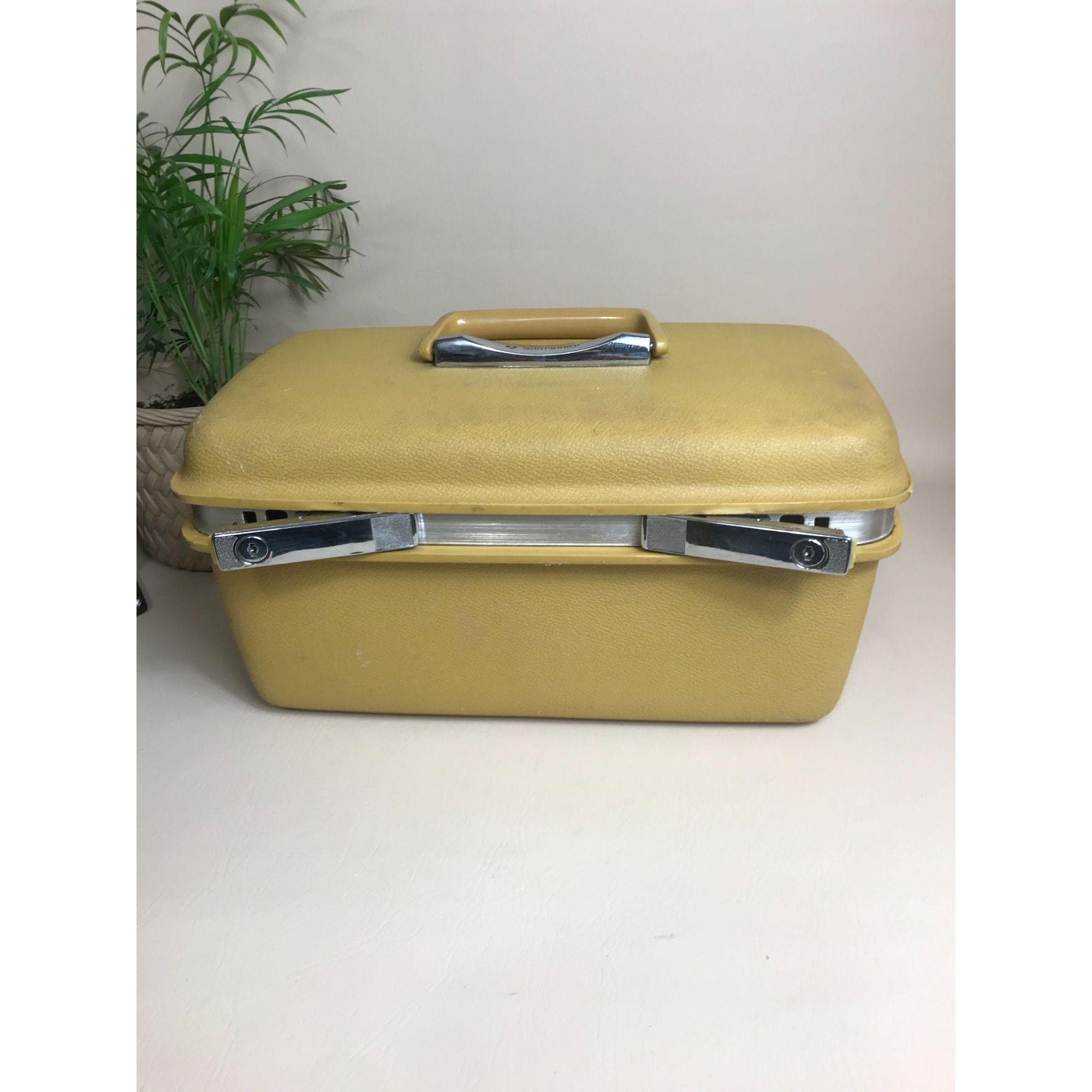 Vintage Samsonite Train Case Saturn II Vanity Case Etsy