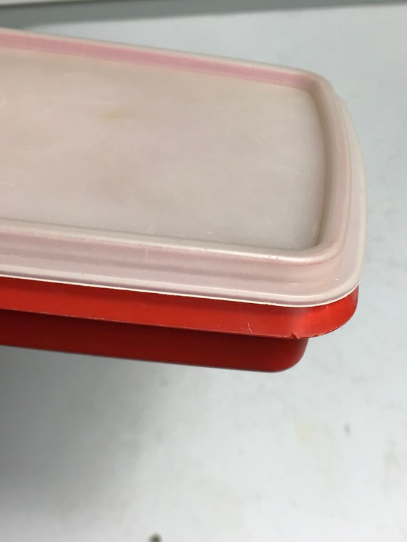Tupperware, Kitchen, Tupperware Deli Meat Cheese Container Paprika Red