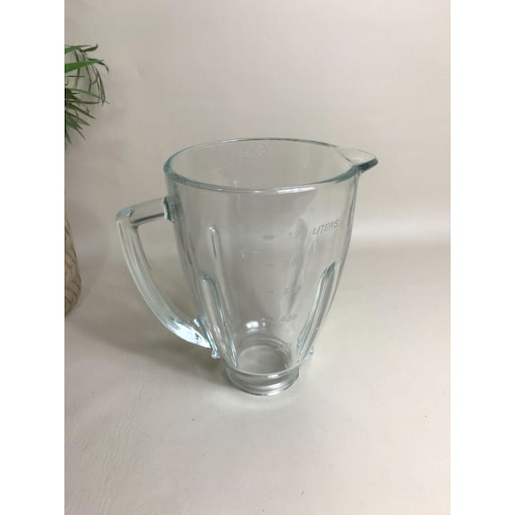 Oster Blender Glass Pitcher Replacement 6 Cups 1.25 Liters Vintage Blender  Replacement Parts 