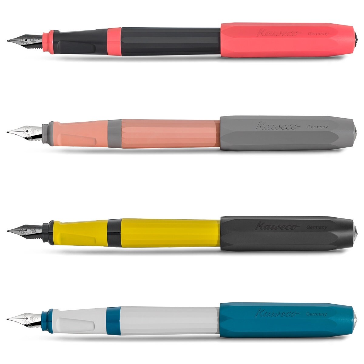 Medium Kaweco Perkeo Fountain Pen Indian Summer black//yellow M