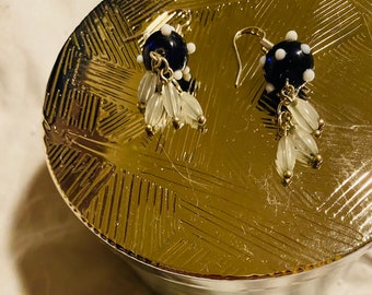 Black Dangle Earrings