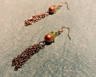 Silver Chain Earrings