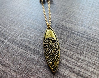 Surf Board Necklace