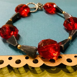 Black & Red Bracelet