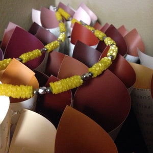 Yellow Floral Necklace