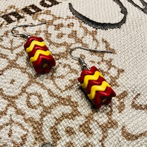 Red & Yellow Earrings