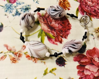 Purple Marbled Bracelet