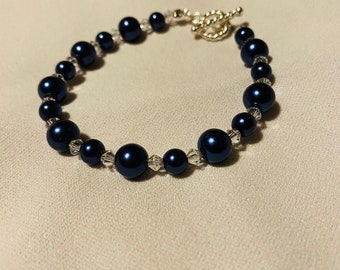 Navy Colored Bracelet