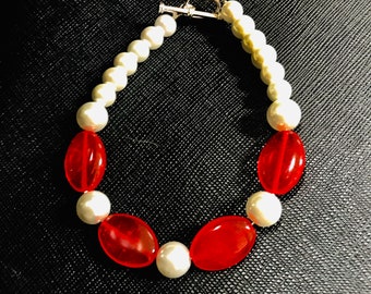 Red Bead Bracelet