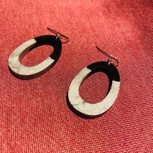 Black & Silver Earrings