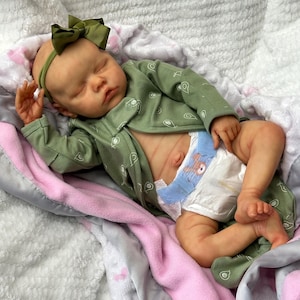 Reborn Baby Twin B by Bonnie Brown, Certificate of Authenticity, Custom Order 3-4 week Ship Time