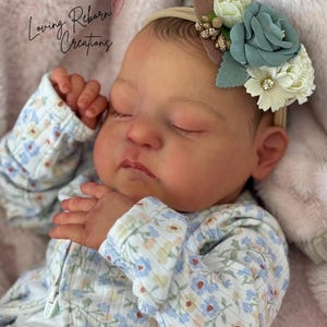 Noa by Cassie Love, SOLE Reborn Baby, Girl, High Quality with Certificate of Authenticity , READY To Ship image 6