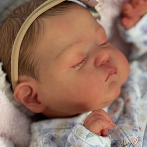 Noa by Cassie Love, SOLE Reborn Baby, Girl, High Quality with Certificate of Authenticity , READY To Ship image 1