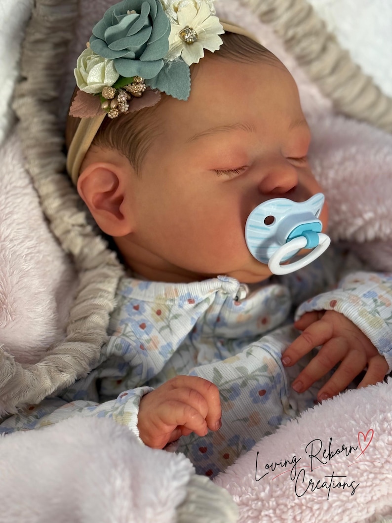 Noa by Cassie Love, SOLE Reborn Baby, Girl, High Quality with Certificate of Authenticity , READY To Ship image 5
