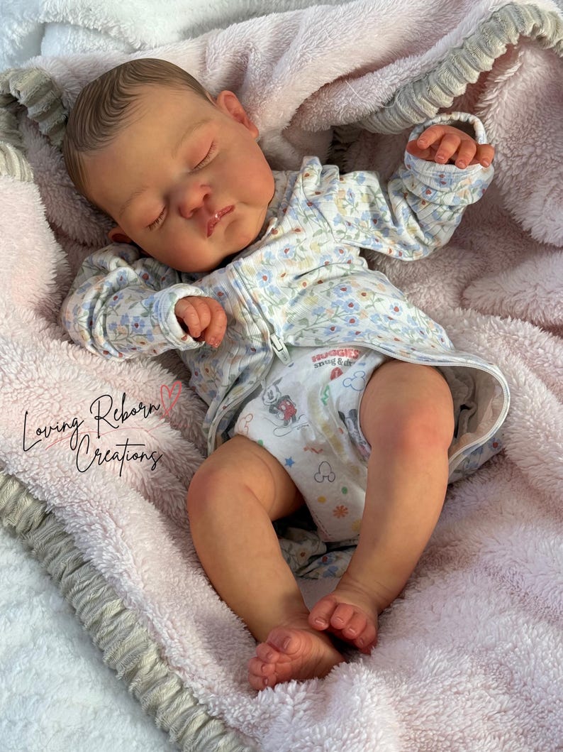 Noa by Cassie Love, SOLE Reborn Baby, Girl, High Quality with Certificate of Authenticity , READY To Ship image 7
