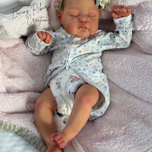 Noa by Cassie Love, SOLE Reborn Baby, Girl, High Quality with Certificate of Authenticity , READY To Ship image 2