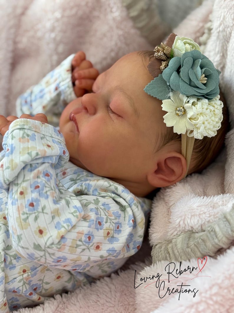 Noa by Cassie Love, SOLE Reborn Baby, Girl, High Quality with Certificate of Authenticity , READY To Ship image 4