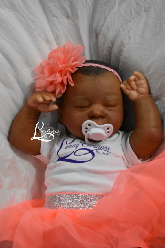 black reborn dolls