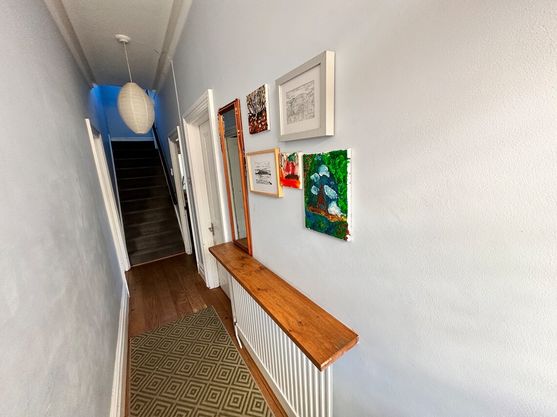 Solid Oak Radiator Shelf - Etsy
