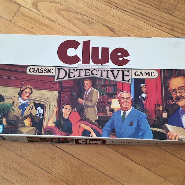 Clue Game Pieces Etsy