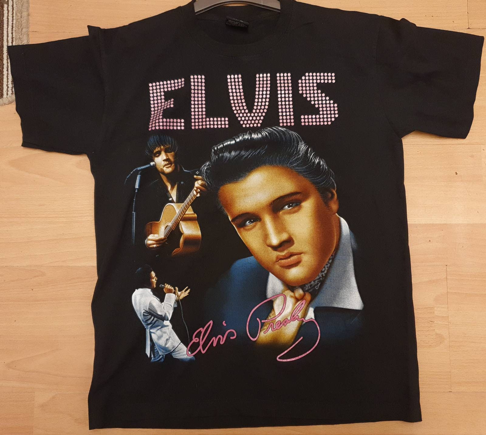 Love Me Tender Elvis 50's Movie Poster Unisex T-Shirt Love Me Tender Elvis 50's Movie Poster Unisex T-Shirt