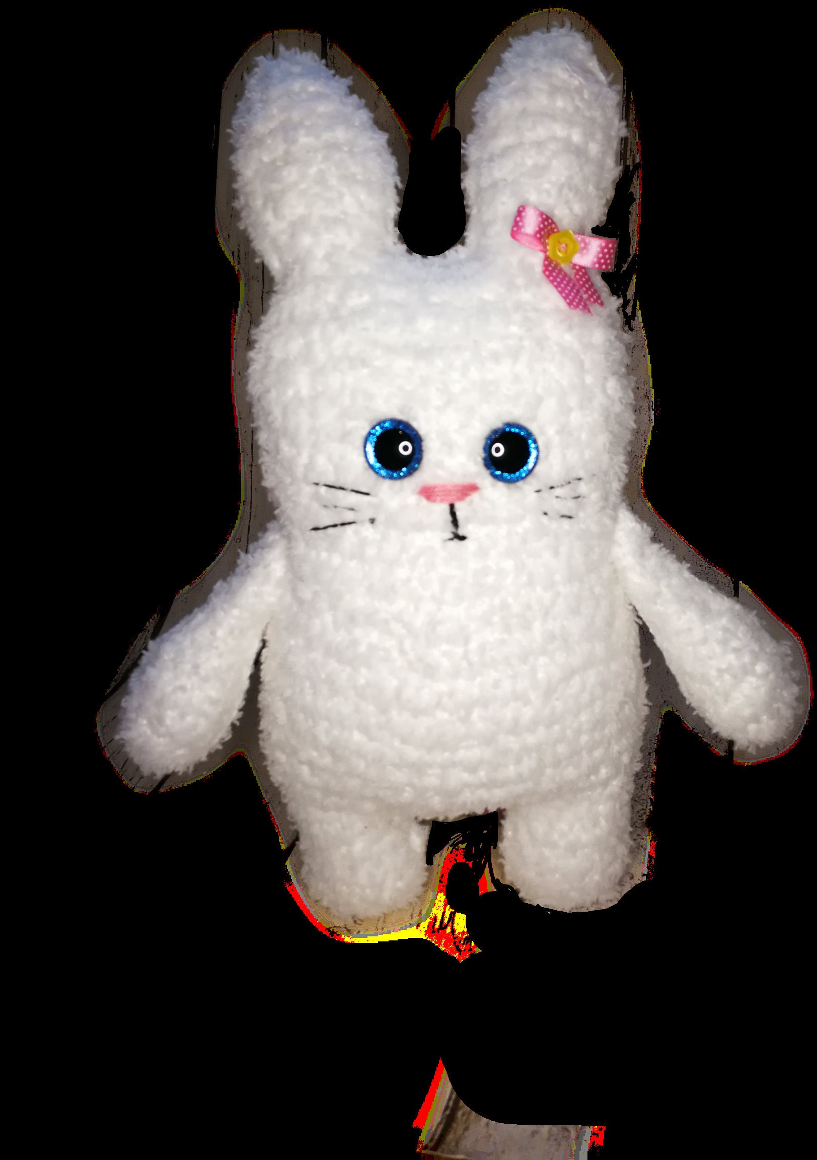 Bunny Fluffy-puffy Crochet Pattern - Etsy