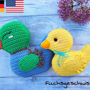 Ducklings as decoration for Easter or baby toy