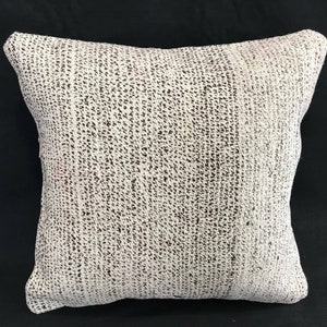 16x16 ınches,  Hemp Pillow, Cushion Cover, hemp, Handwoven Pillows , Handmade Pillow Cover, sofa Pillow, hemp Cushion, Pillow