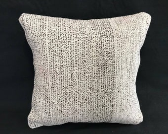 16x16 ınches,  Hemp Pillow, Cushion Cover, hemp, Handwoven Pillows , Handmade Pillow Cover, sofa Pillow, hemp Cushion, Pillow