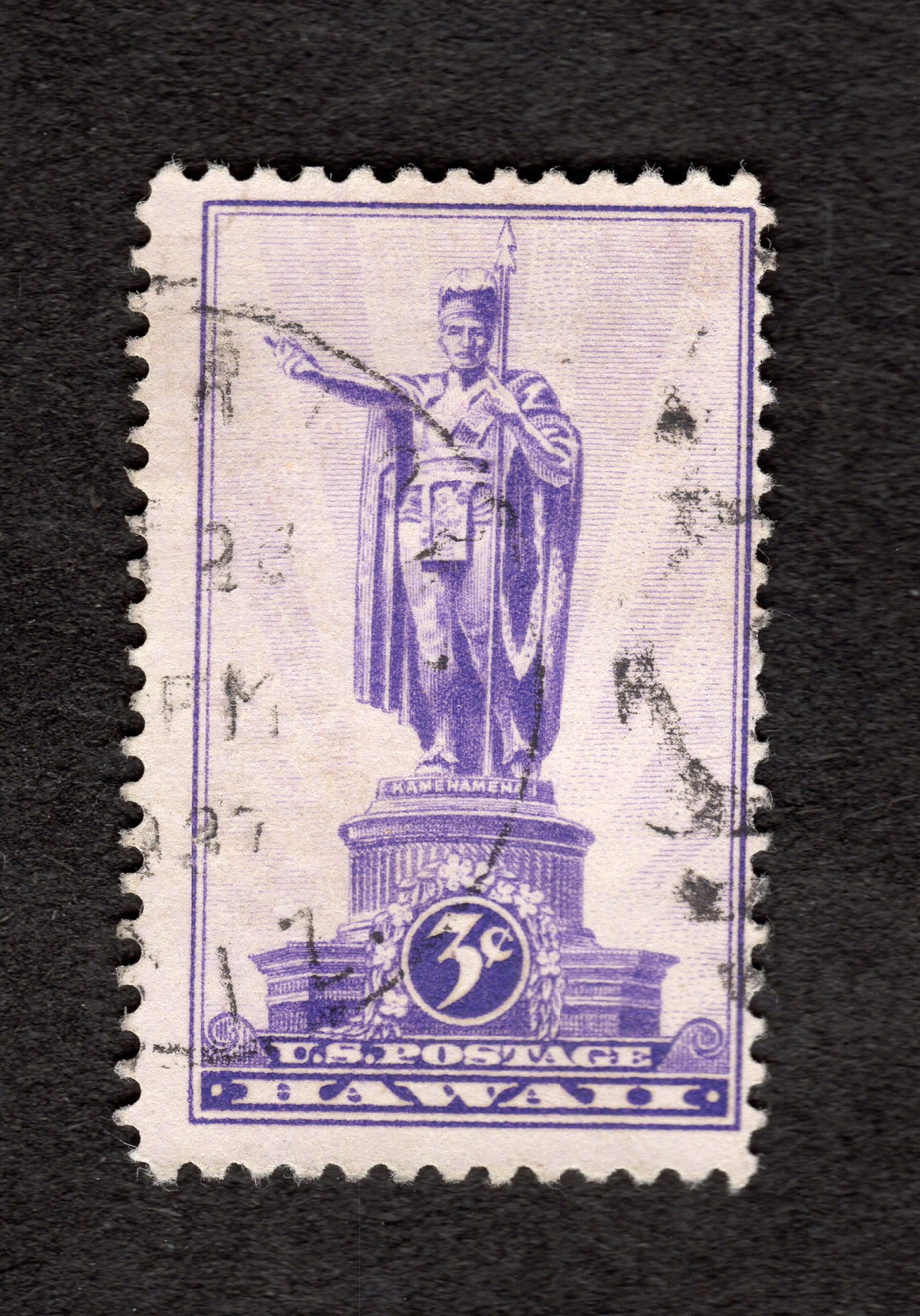 3c Hawaii 799 US Postage Stamp 3c 193637 Used Etsy