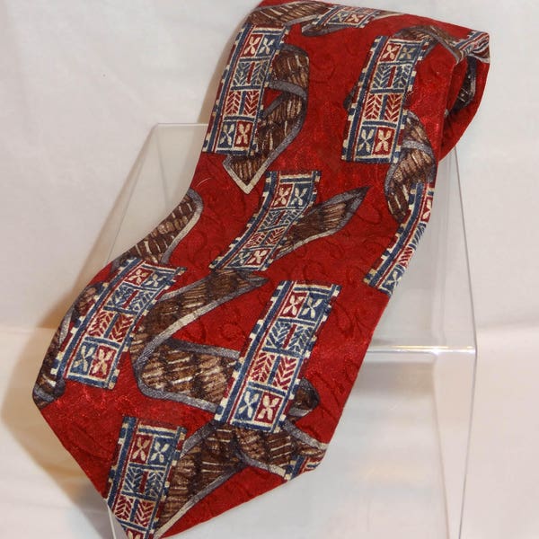burgundy wedding tie