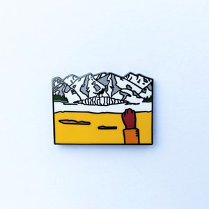 Wes Anderson Fantastic Mr. Fox Good Luck Out There Hard Enamel Pin