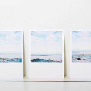 Postcard-Set of the atlantic ocean in Portugal
