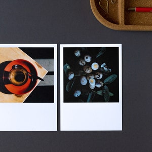 Set di cartoline caffè espresso e salvia