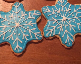 beautiful and delicious snowflakes