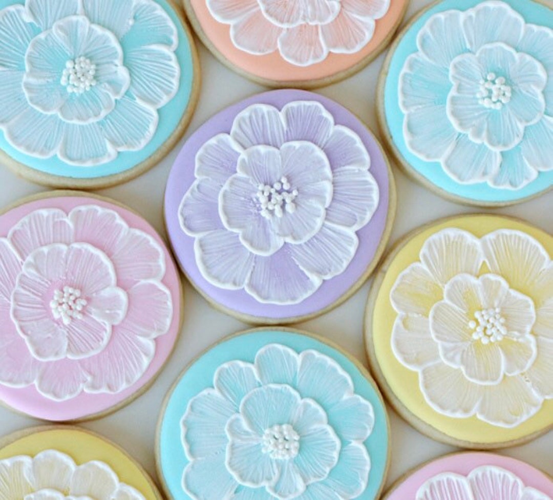 Spring Flower Cookies - Etsy