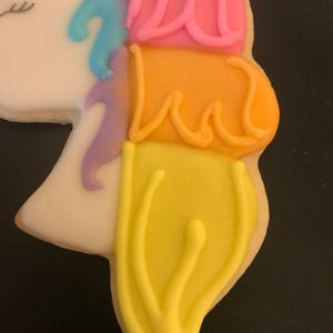 Beautiful unicorn cookies image 3