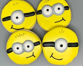 Minion cookies