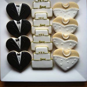 Wedding cookies