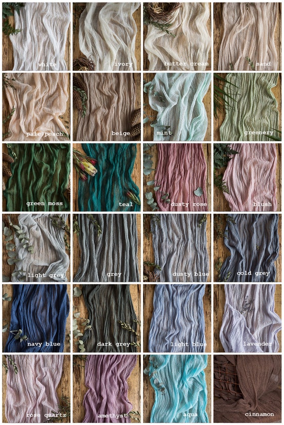 Hand Dyed Cheesecloth