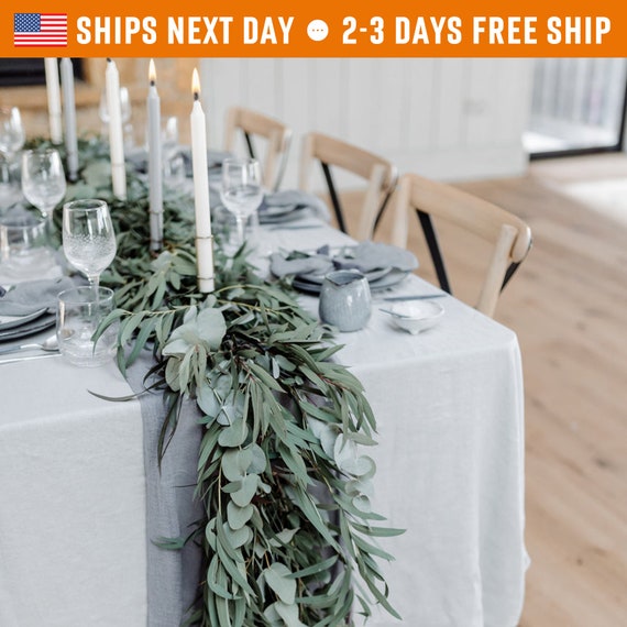 Boho Wedding Cheesecloth Table Runner Rustic Boho Wedding Cheesecloth Table Runner, Cheesecloth Runner On Round Table