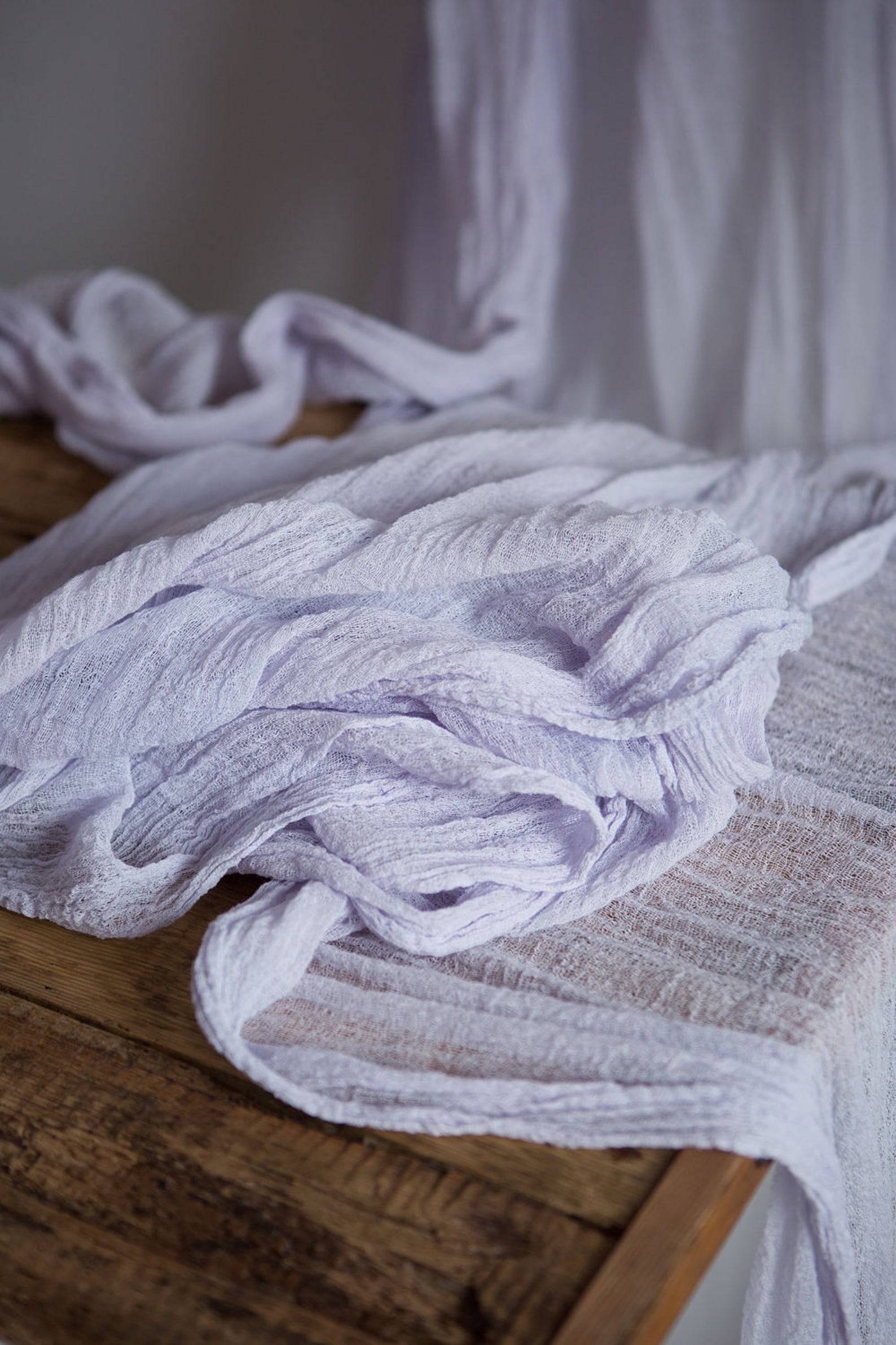 Lavender Gauze Runner for Weddings and Events Centerpieces Etsy