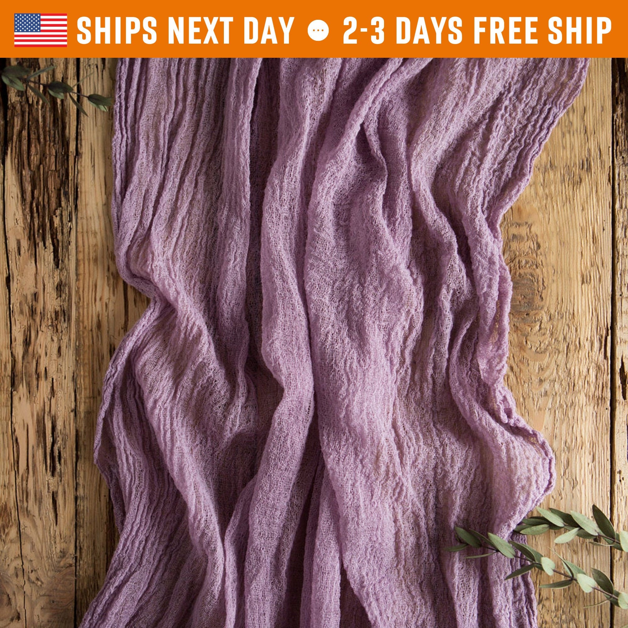 Hand Dyed Cheesecloth